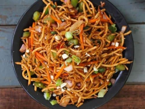 Crispy Chinese Noodles Chaat