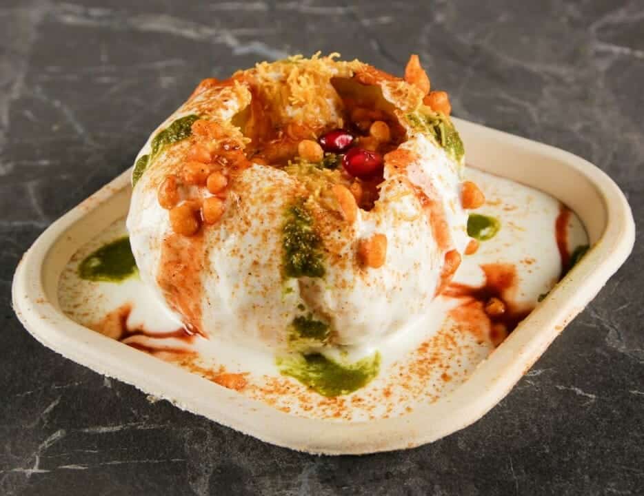 Raj Kachori - Gustare indiană crocantă umplută